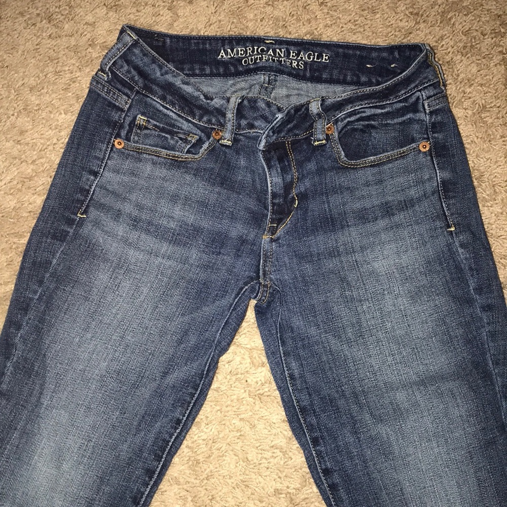 American eagle skinny stretch jeans, barely worn